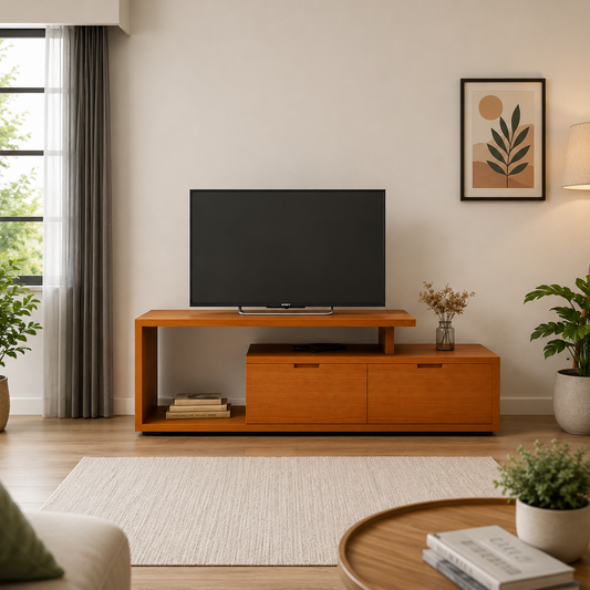 Elegant Wooden TV Cabinet