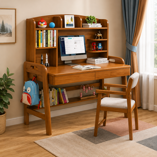 Stylish Wooden Computer & Study Desk