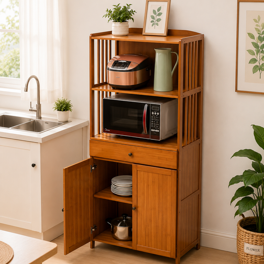 Premium Wooden Kitchen Storage Cabinet