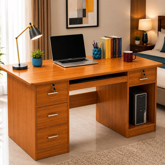 Wooden Computer Table |Stylish Wooden Study & Computer Table