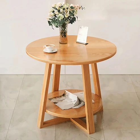 Round Tea Table for Living Room